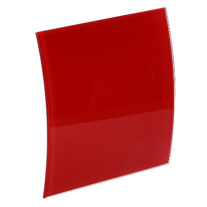 Afbeeldingen van Panneau décoratif en verre - rouge D100