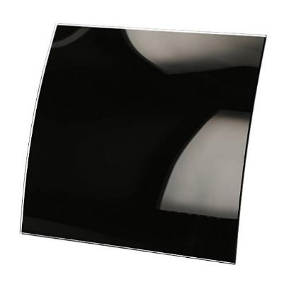 Afbeeldingen van Panneau décoratif en verre - noir D100