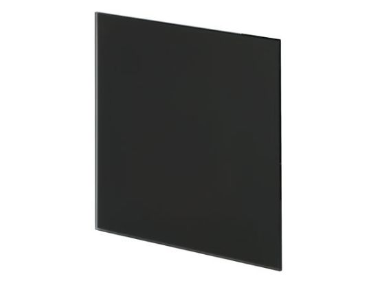 Afbeeldingen van Decoratief paneel plat zwart kleur D100
