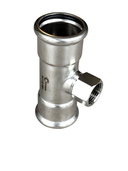 Image de 'Té Inox 316 - D42 x 1/2F'