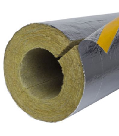 Picture for category Rockwool insulation with aluminum cover