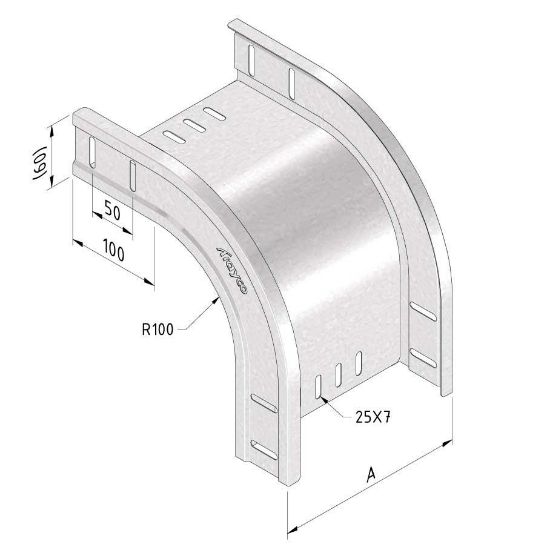 Image de 'CDC - Coude extérieur 100'