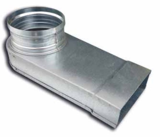 Image de 'Coude 90° plat/rond 170x70 - D125'