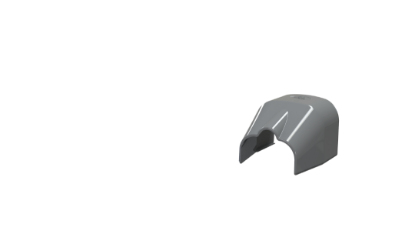 Bild von Embout de sortie gris 7016 - 75
