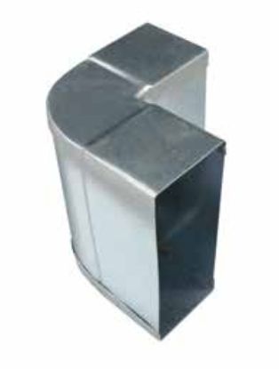 Picture of Coude 90° vertical 170x70