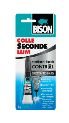 Image de 'Colle super forte 3g Bison'