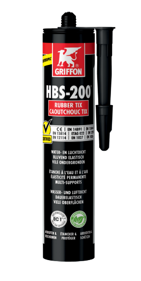 Image de 'Cartouche tix étanche à l'eau - 310gr - Noir'