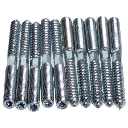 Picture of Vis double filet M8x100  mm ( métal x bois ) - 50u