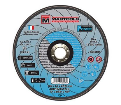 Image de 'Disque meuleuse/disqueuse 125x1,0mm - Haute qualité'