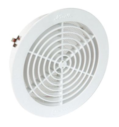 Bild von Grille PVC D160 blanc Nicoll