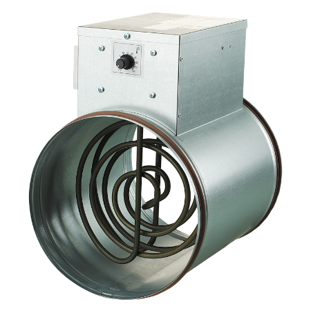 Bild für Kategorie Elektrisches Heizregister Lufterhitzer Luft-Wasser.