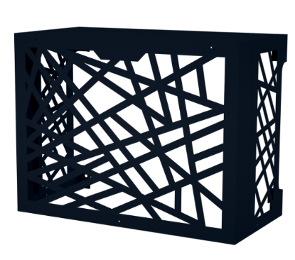 Bild von Protection galva DIAMANTE 9005 - 1050xH950x650