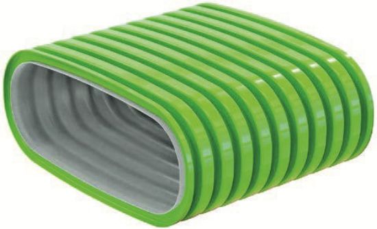 Afbeeldingen van Gaine semi-circulaire 52x117 - 50 mètres Aldes Optiflex