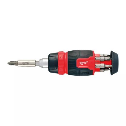 Afbeeldingen van Tournevis à cliquet compact 8 en 1