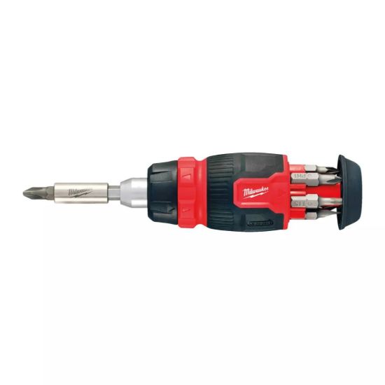Bild von Tournevis à cliquet compact 8 en 1