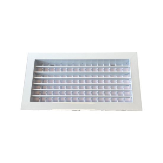 Bild von Grille RAL9016 double déflexion 300 x100mm