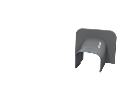 Bild von Rosette murale Optima Gris 7016 - 75