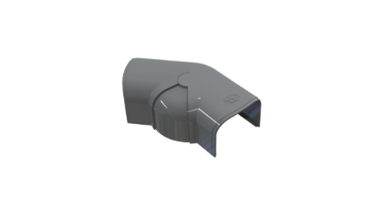 Bild von Coude plat règlable Optima Gris 7016 - 75