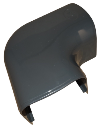 Bild von Coude plat Optima Gris 7016 - 102