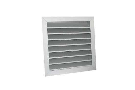 Bild von Grille aluminium 500x500