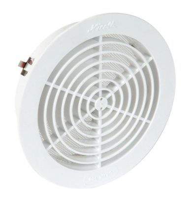 Image de Grille PVC D160 blanc Nicoll