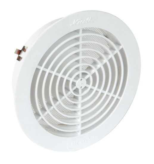 Image de Grille PVC D160 blanc Nicoll