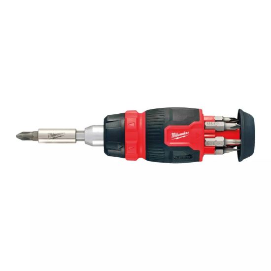 Bild von Tournevis à cliquet compact 8 en 1